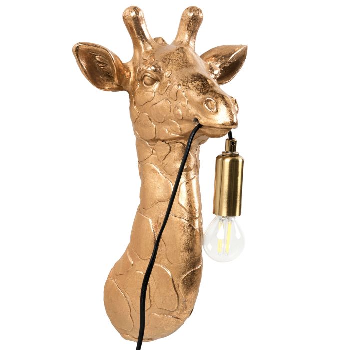 BODENHURST Wall Lamp Giraffe Design - Gold