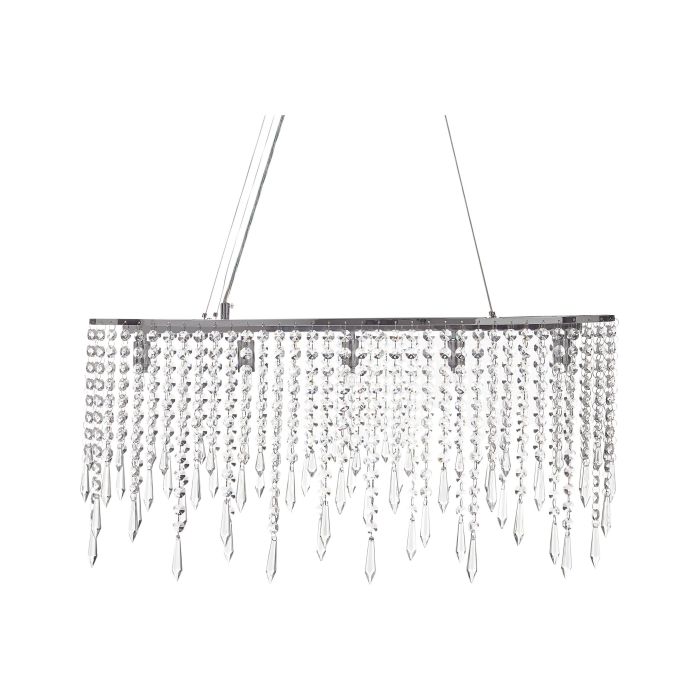 Chandelier CALVELLE Crystal Silver