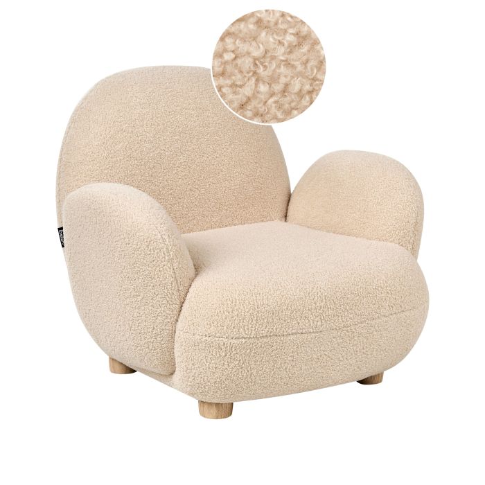 NAESTVED Kids Boucle Armchair Beige