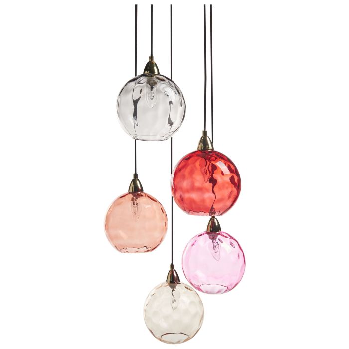 PABLLEON Pendant Lamp Glass Red