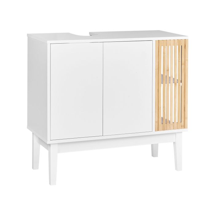 Washbasin Cabinet NUBES 80 cm 35 cm 74 cm White