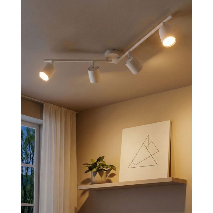 CACOVI 4 Ceiling Spotlight - White, 68cm