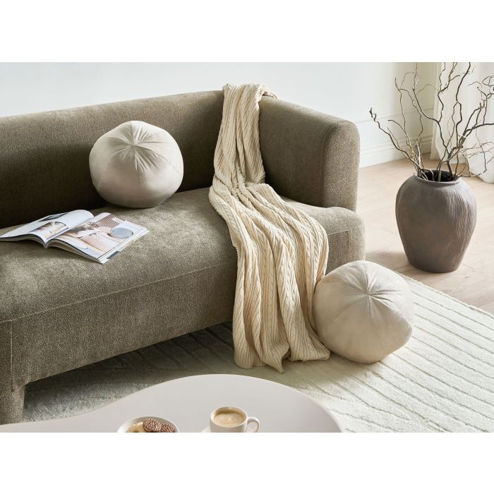 PAHIVO Velvet Decorative Cushions Set of 2 - White