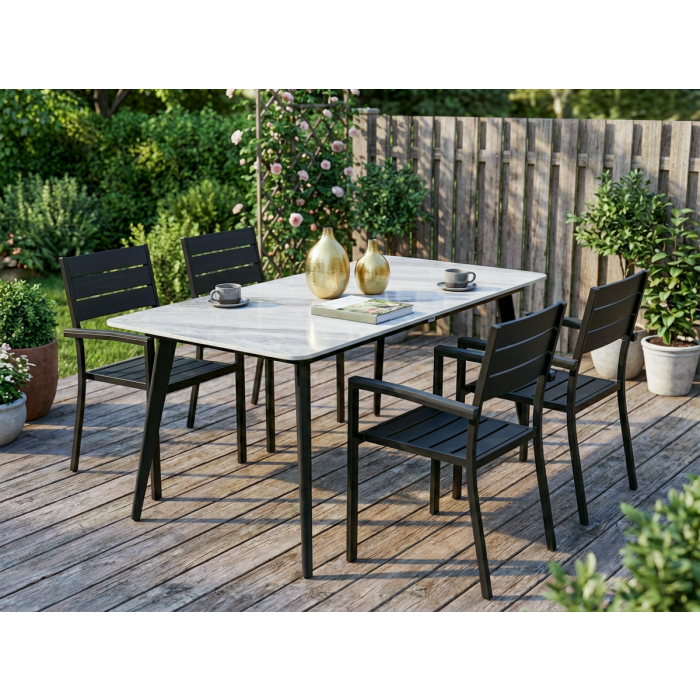 DATAXI Fabric Dining Chairs Set of 2 - Light Beige