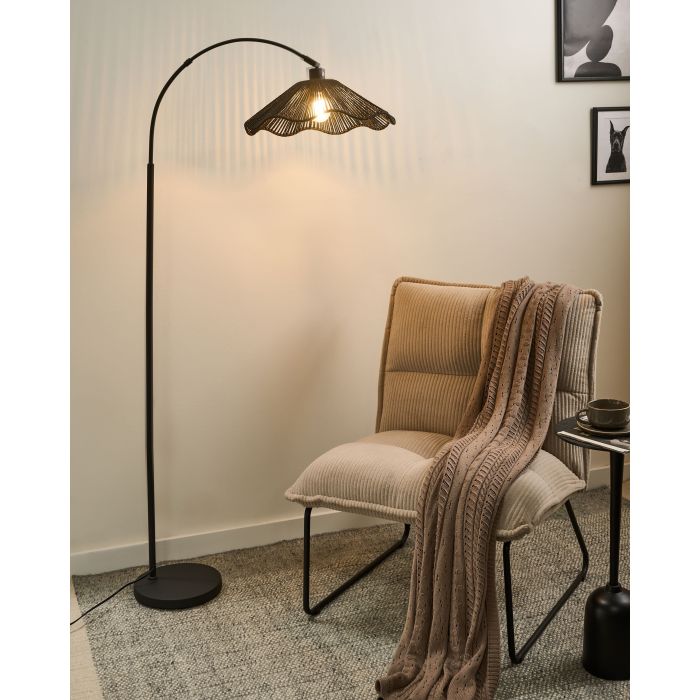 FENTARA Floor Pendant Lamp - Black