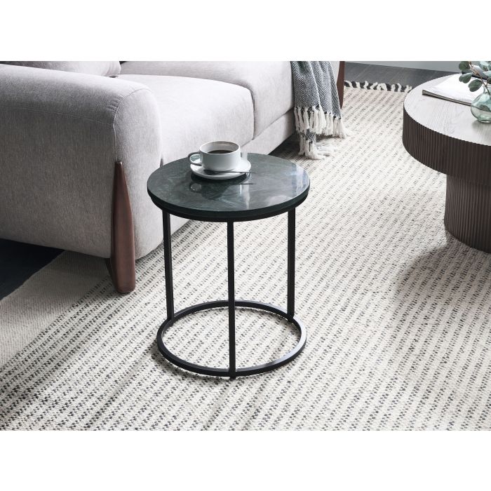 RAZEXI Side Table - Dark Green