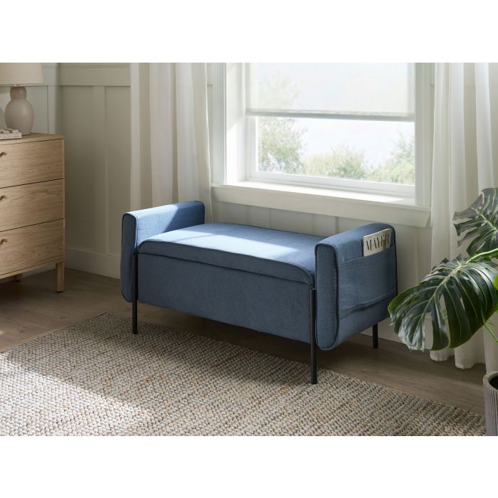 BOKERO Storage Benche - Blue