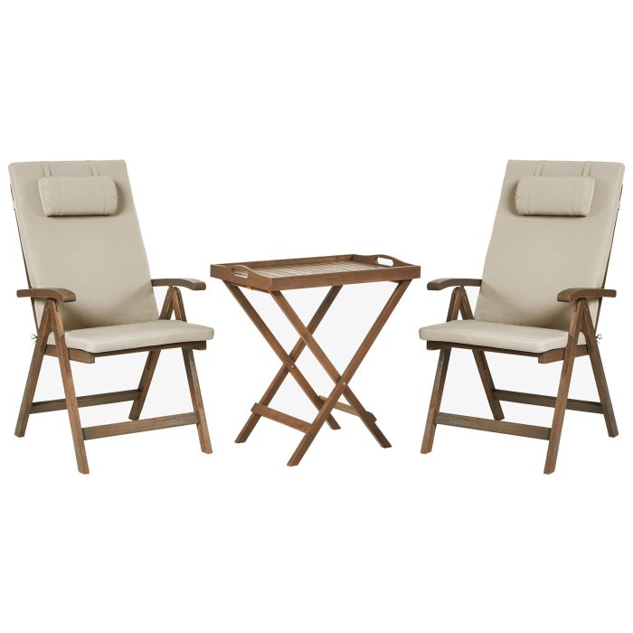 BALSA Garden Bistro Set - Taupe