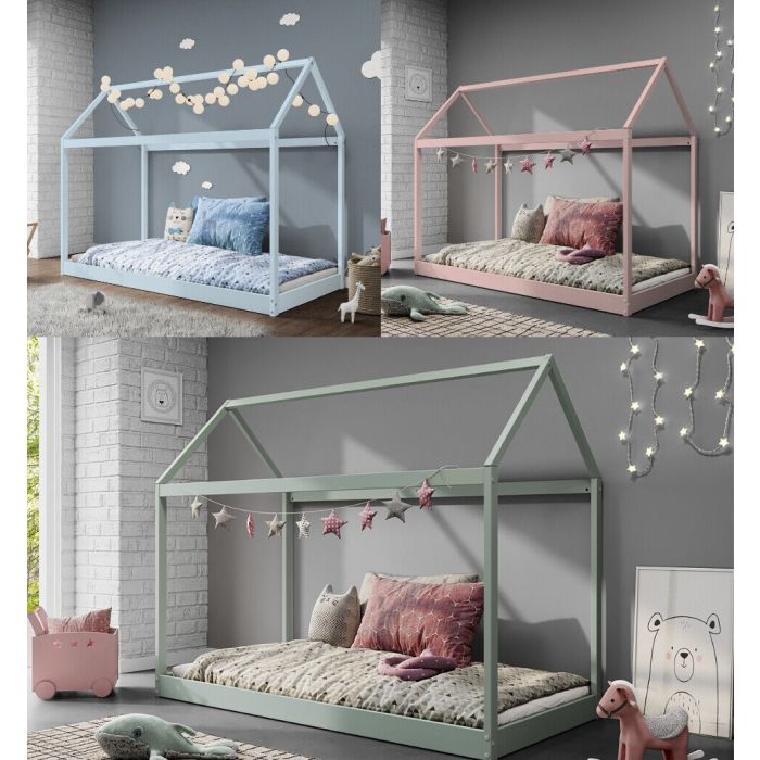 Treehouse Kids Sleeper Wooden Single Bed - 3 Colours