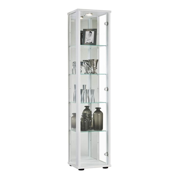 Everleigh 1 Door Display Rack - White