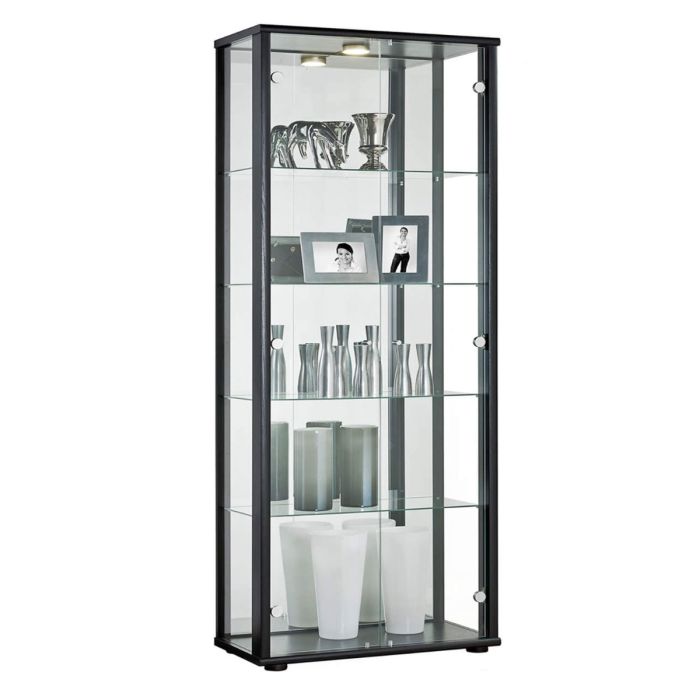 Everleigh 2 Door Display Rack - Black