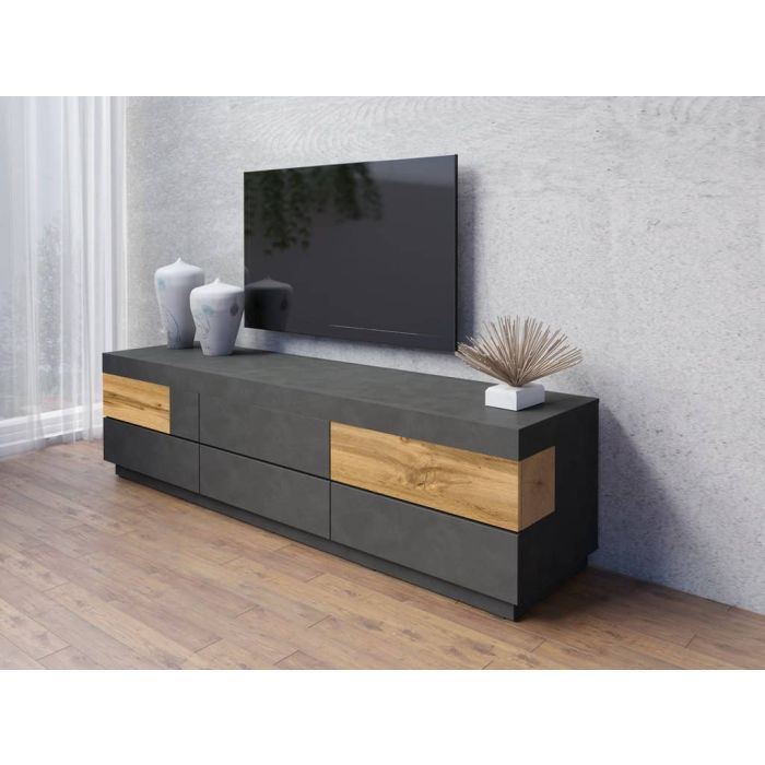 Salamandar 40 TV Cabinet Wotan Oak - Matera