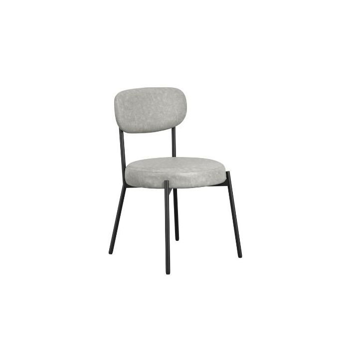SMIREN Fabric Dining Chairs Set of 2 - Graphite