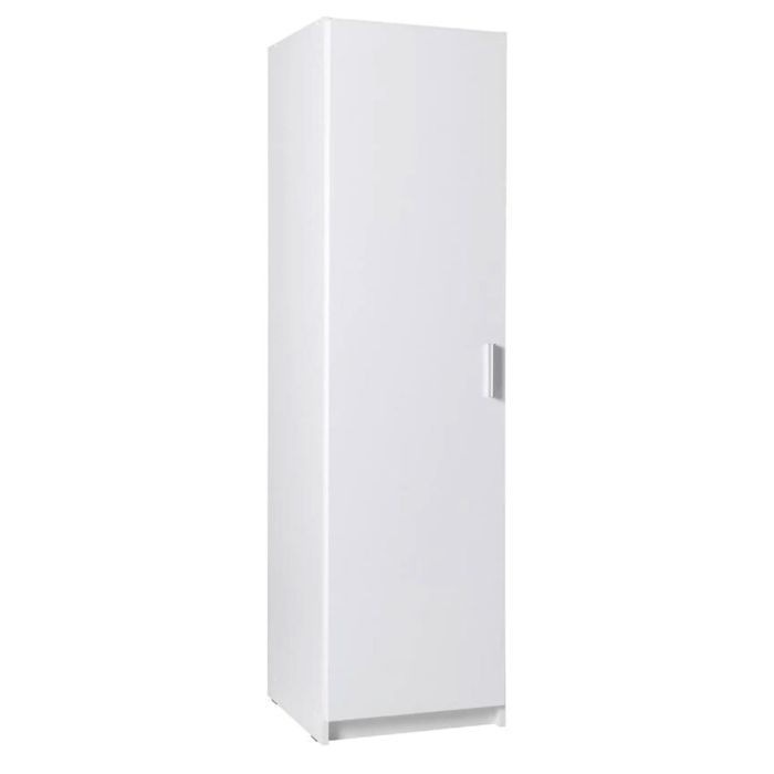 Wardrobe - MANISTA I 1 Door Wardrobe White Gloss 47cm