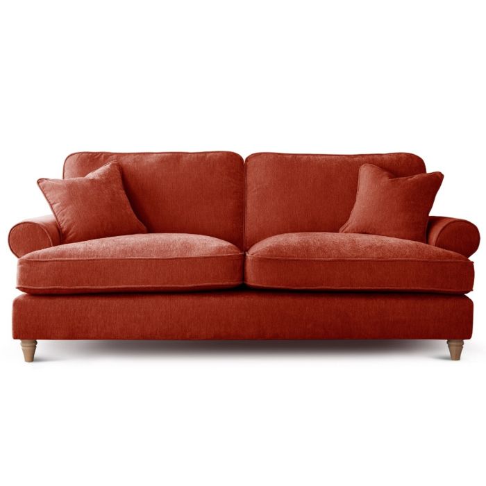 3 Seater Sofa - RAYONG Fabric - Apricot