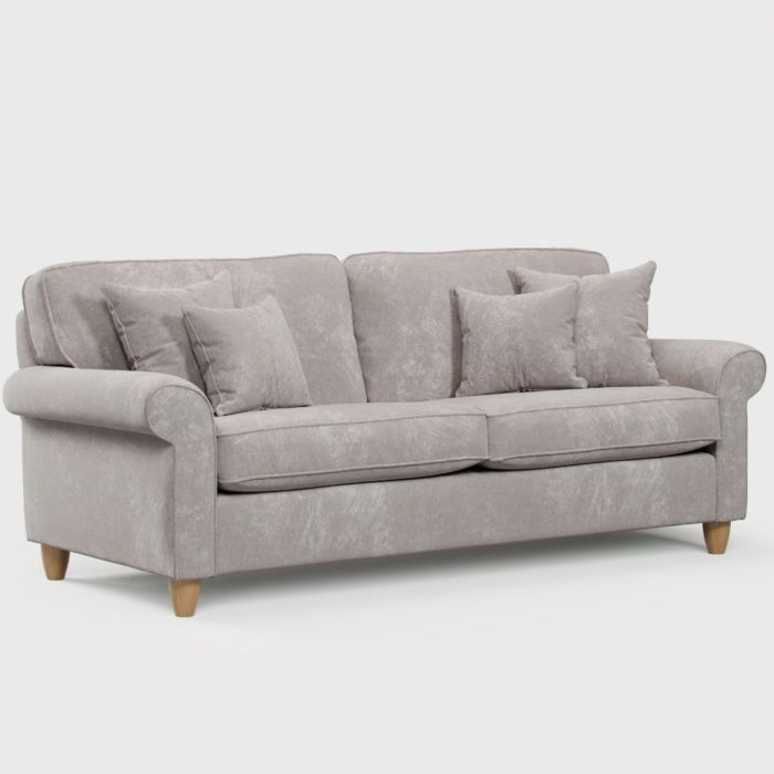 4 Seater Sofa - COASTAL Fabric - Beige