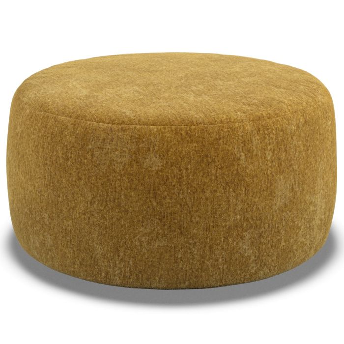 Footstool - GRAZ Fabric Sunny