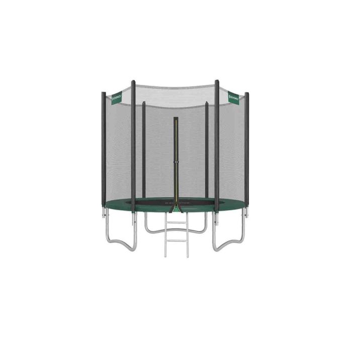 Trampoline with Enclosure Net Dark Green