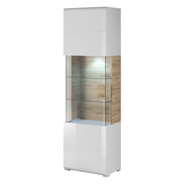 Ohio 05 Display Cabinet - White Gloss