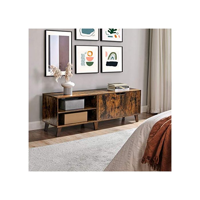 TV Cabinet with 2 Doors - Rustic Brown