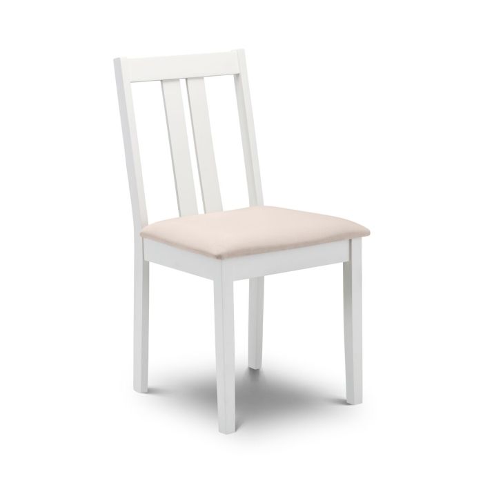 Rufford Ivory Rubberwood Dining Chair