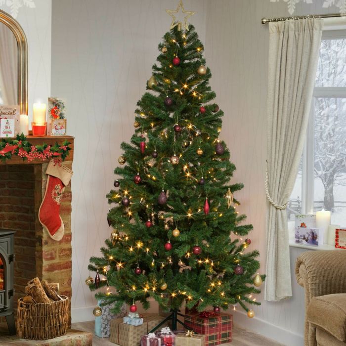 Spruce Artificial Christmas Tree Green - 6 Sizes