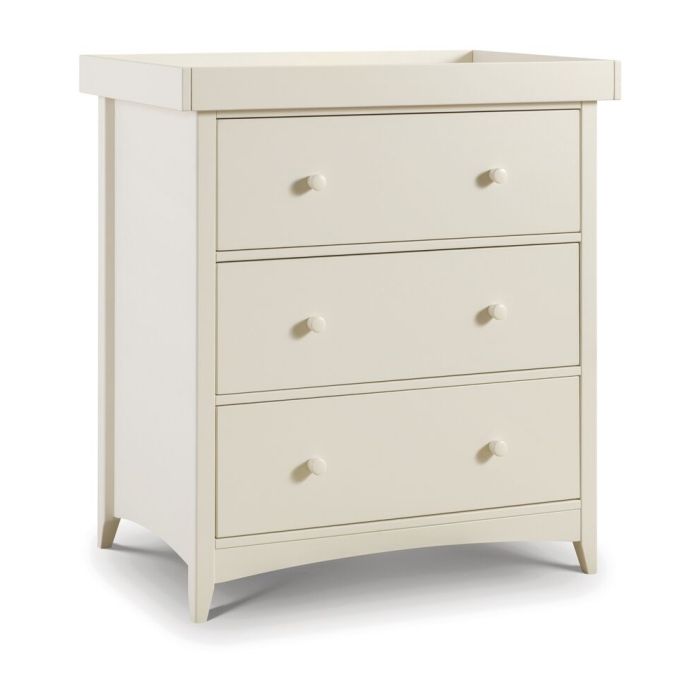 Cameo Chest of Drawers Changing Station - White