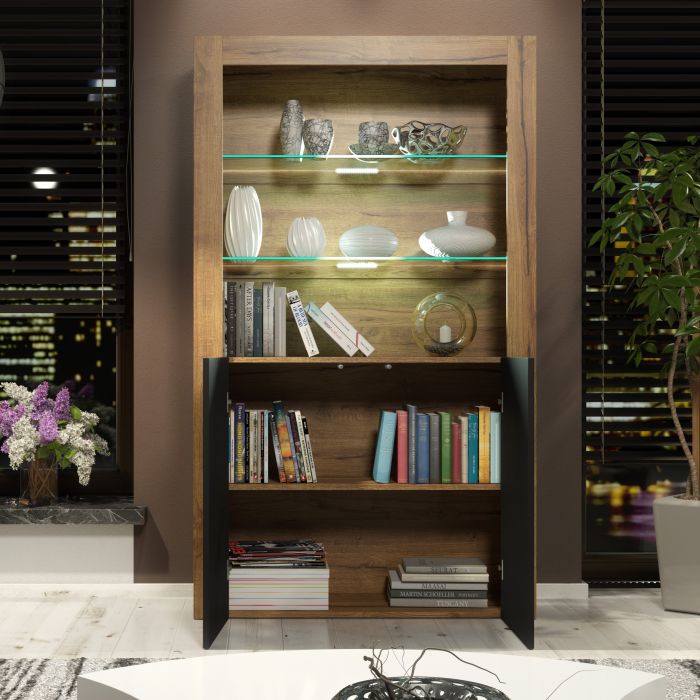 PERUGIA Crest Gold 200cm - Dark Grey