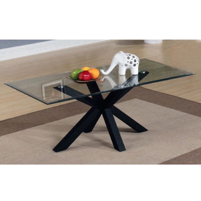 Marlow High Shine Gloss Coffee Table Contemporary Elegance in Black
