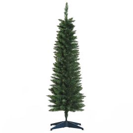 Debbie 1.5m Artificial Christmas Pine Tree W Plastic Stand-Green