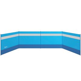 Jones Camping Windbreaker with Clear Windows - Blue