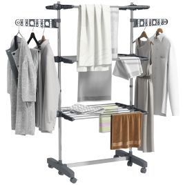 Scott 3-Tier Clothes Airer Stainless Steel Indoor Dryer - 142
