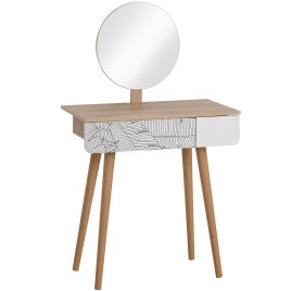 Dressing Table - PLOVDIV Dresser Brown 70cm
