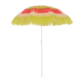 Hawaii Beach Umbrella Foldable Parasol-Rainbow