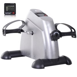 Mini Exercise Bike Fitness W/LCD Display, 9Wx 40Dx 31Hcm-Silver
