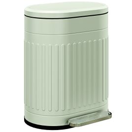 HERON 20 Litre Pedal Bin, Light Green