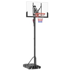 McAlpin 6 Level Height Adjustable Basketball Stand - 2.35M-3.05M