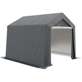 3 x 3(m) Waterproof Portable Shed, Garden Storage Tent with Ventilation Window, for Bike, Motorbike, Garden Tools