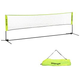 SPORTNOW 4m Badminton Net, Height Adjustable Outdoor Sports Net with Carry Bag, for Tennis, Pickleball and Volleyball