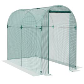 SUNVISTA 240 x 120cm Mini Polytunnel Greenhouse