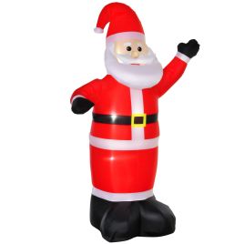Inflatable 2.4m Santa Claus W/LED lights
