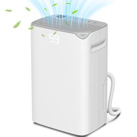 Room Dehumidifier - 20L Day Dehumidifier with Filter White 32cm