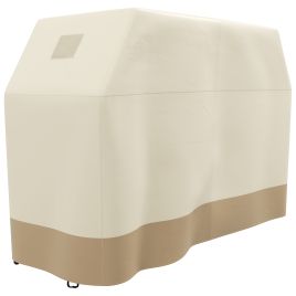 71Wx188Lcm PU Coated Protective Grill Cover - Beige