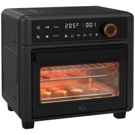 Air Fryer Oven, 13L Mini Oven, Multifunction Countertop Convection Oven with 12 Presets, Adjustable Temp and Time, 1200W