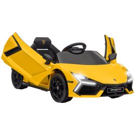 Kids Electric Car - 12V Kids Electric Ride On Car Yellow 60cm