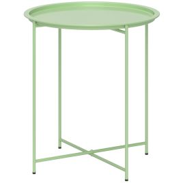 SUNVISTA Steel Removable Tray Top Garden Table - Green
