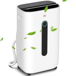 6500mL Portable Dehumidifier with Air Purifier Filter, 24H Timer, 4 Modes, 22L/Day, for Home Laundry Basement