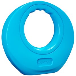 SPORTEDGE 10kg Kettlebell, Soft Kettle Bell with Wide Handle for Home Gym, Weight Lifting, Strength Training, Light Blue