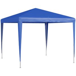 2.7mx2.7m Garden Gazebo Marquee Party Tent Wedding Canopy OutdoorBlue