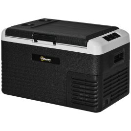 30L Car Refrigerator, Portable Compressor Car Fridge Freezer, Electric Cooler Box with 12/24V DC and 110-240V AC for Picnic, Down to -20„ƒ